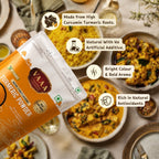 VAAA GI Tagged Lakadong Turmeric Powder – High Curcumin Natural Haldi / Manjal – Premium Unpolished Turmeric from Meghalaya - 500 Grams